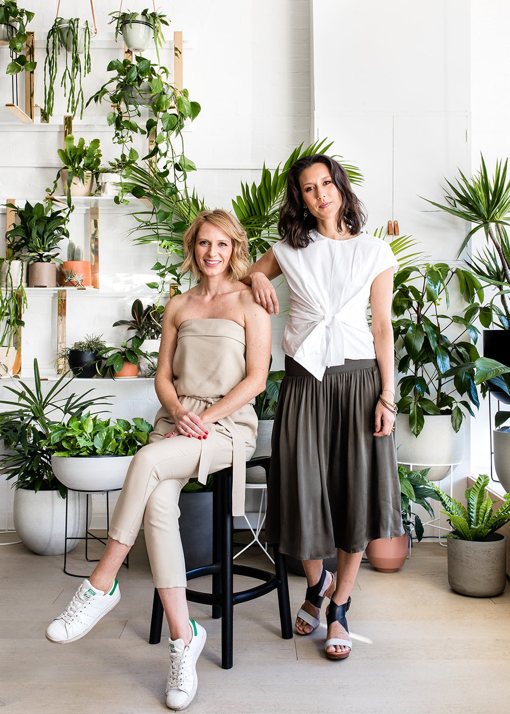 Alana Langan (left) and Jacqui Vidal (right), IVY MUSE Co-Founders.