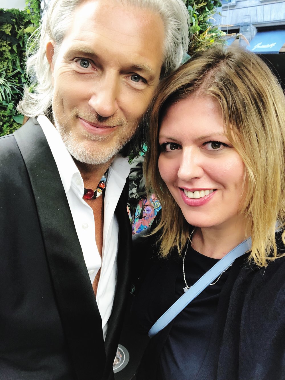 Marcel Wanders and Holly Becker
