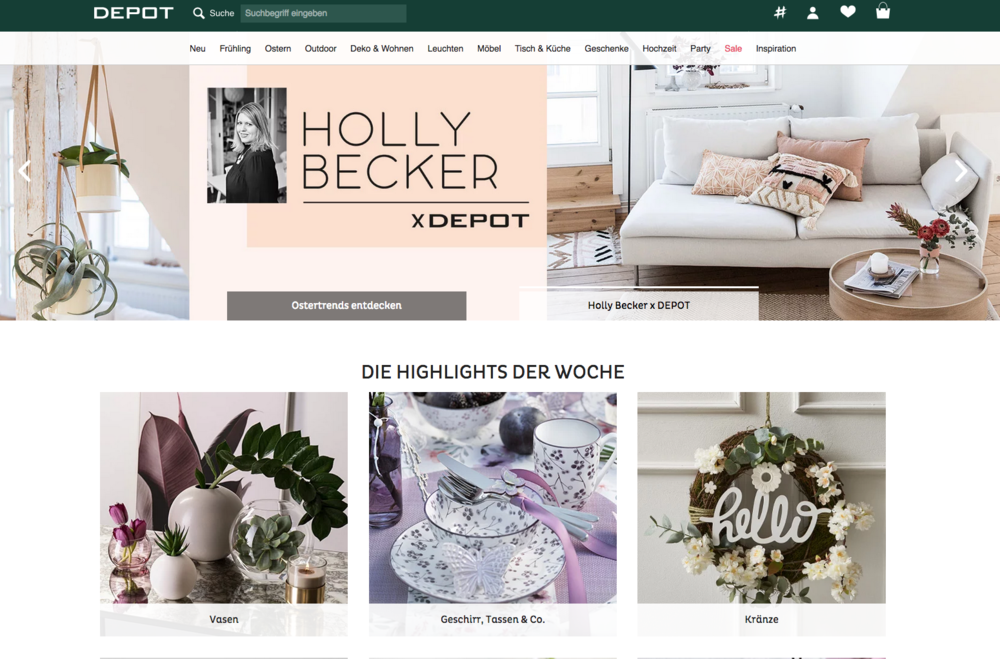 Holly Becker collection at DEPOT