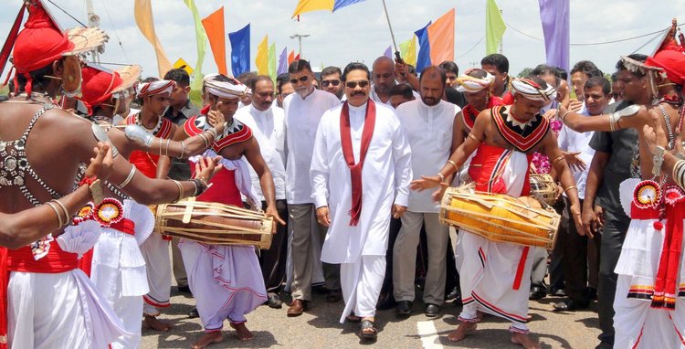 Former Sri Lankan President Rajapaksa has been characterized by his strong nationalist views and personalist style. Photo: Flickr - Mahinda Rajapaksa.
