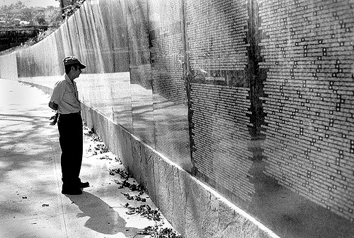 The El Salvador Civil War Memorial - more than 70,000 names of children, women, and men who died during the internal armed conflict are inscribed on the memorial. Photo: j h