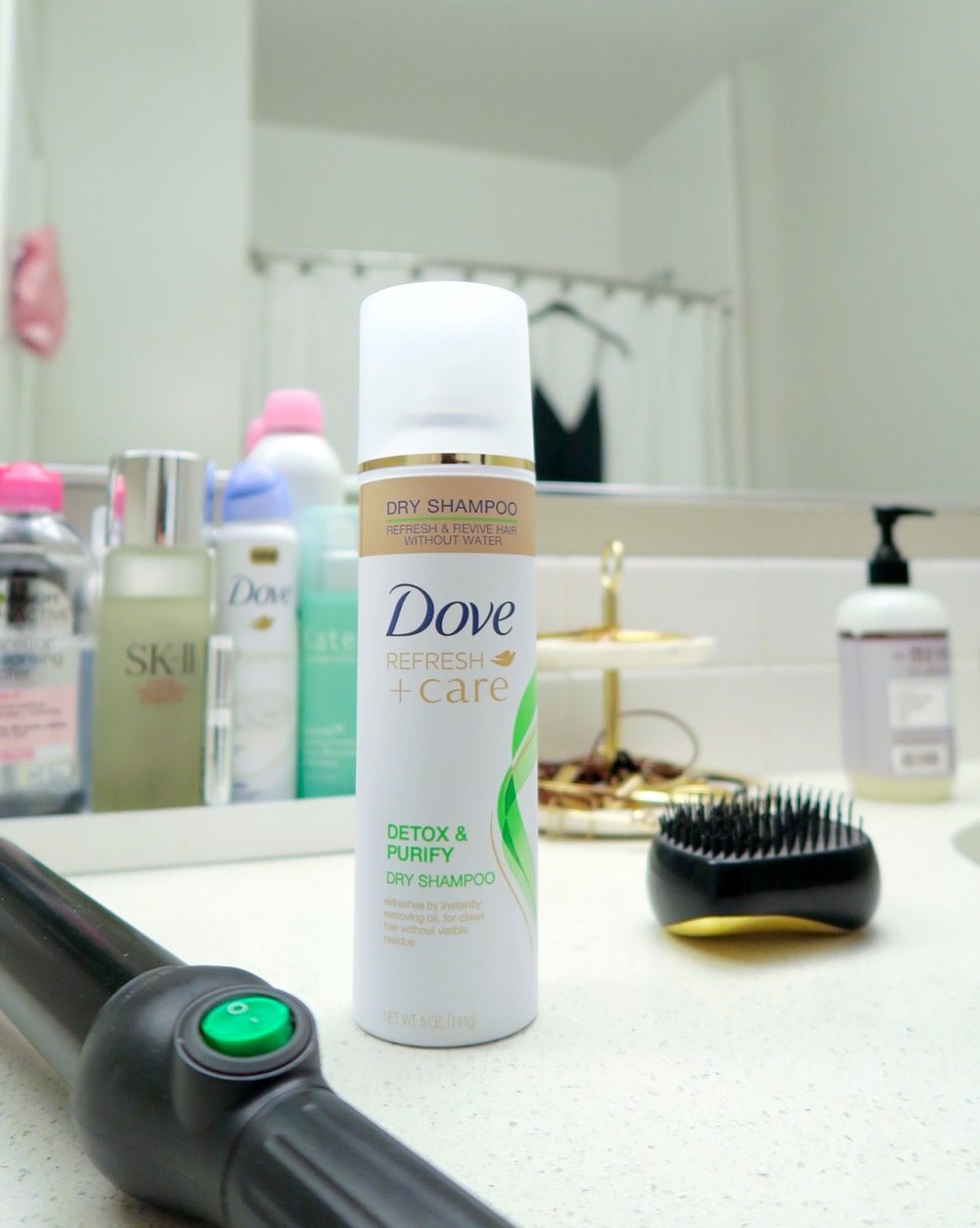 dove dry shampoo, how to use dry shampoo