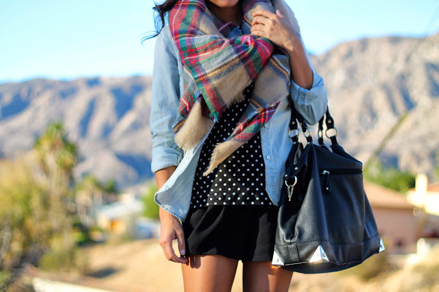 best way to layer winter spring prints