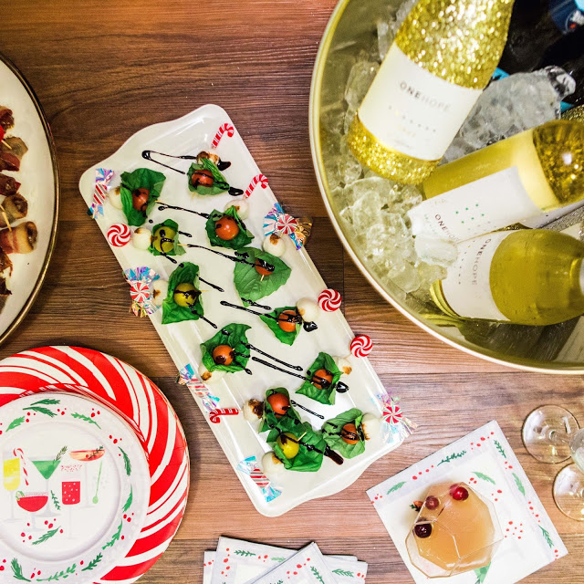 papyrus new holiday line, bacon wrapped dates, party appetizers, how to decorate for holiday party