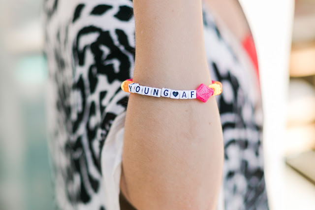 beads and flash tattoos, party planning essentials, DIY bracelets