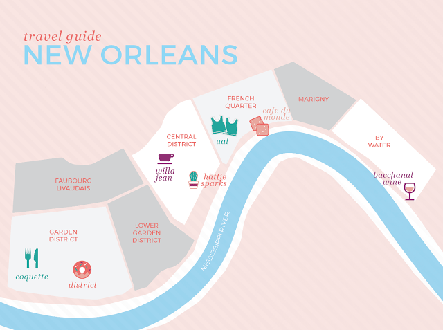 where to go in New Orleans, Travel Guide NOLA, Cafe Du Monde, Willa Jean