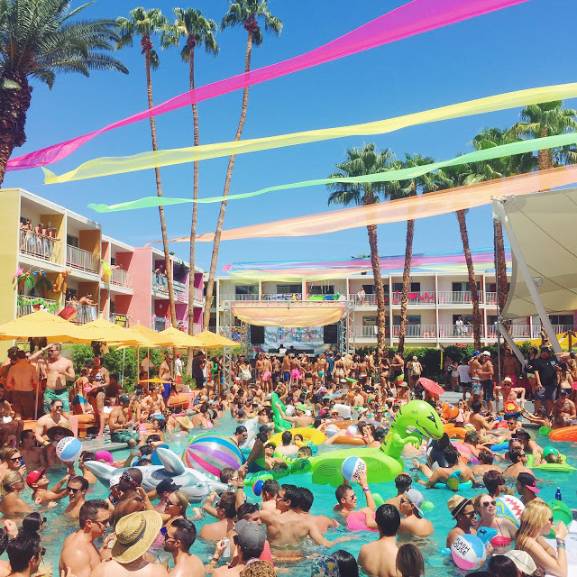 Splash House, Saguaro Palm Springs, Pool Party, Pool Floats, Kiini Bikini