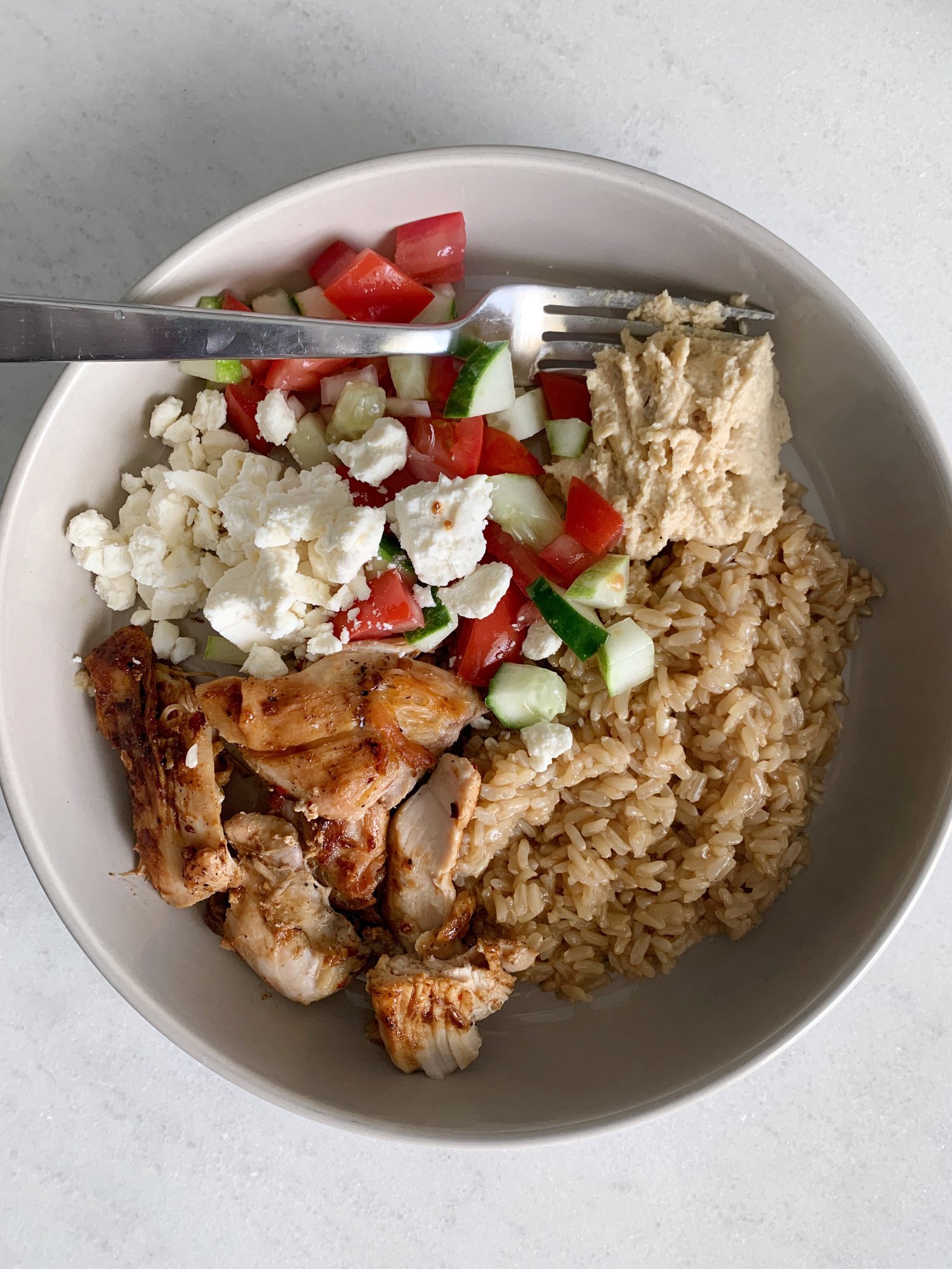 Mediterranean Chicken Bowl — General Wellness