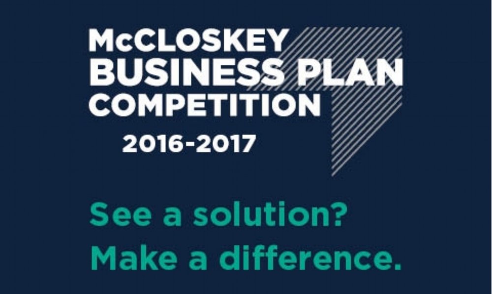 McCloskey Business Plan Competition Judge and Mentor