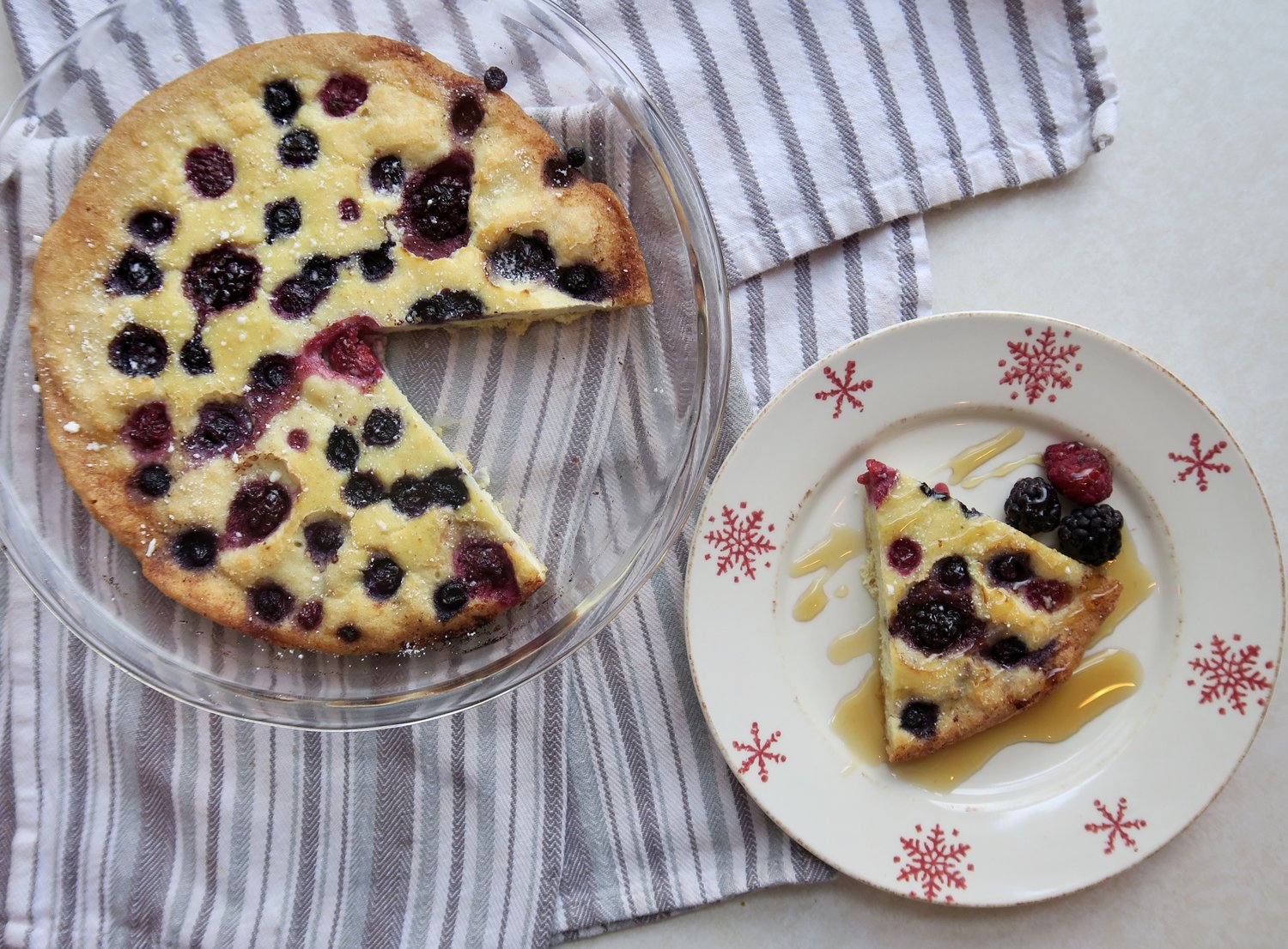 Baked Berry Pancake (Grain & Dairy Free) — Lake Superior Kitchen