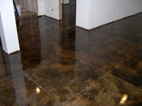 Montes Residence | Stained Concrete Flooring Photos ...