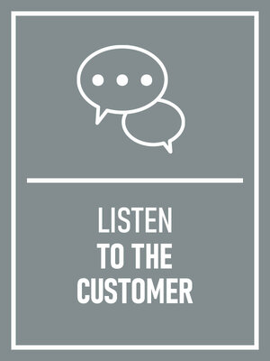 Listen to the customer