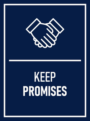 Keep promises