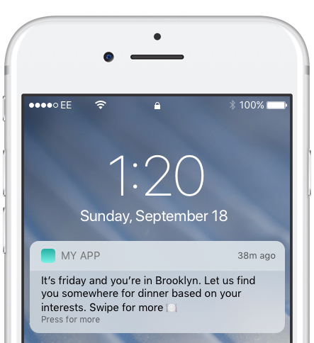 food lifestyle app push notification best practices for engagement