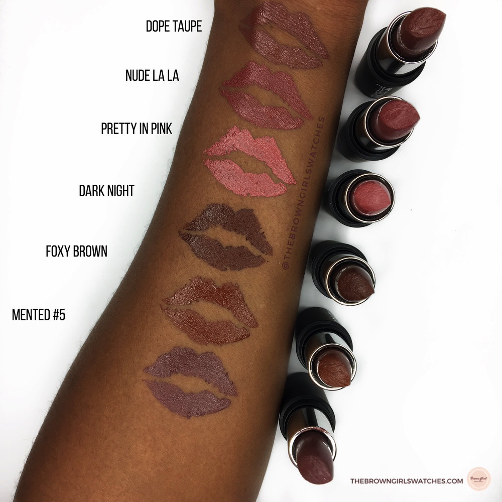 B.O.M.B. Nude Lipgloss for Dark Skin WOC | Swatch Review 