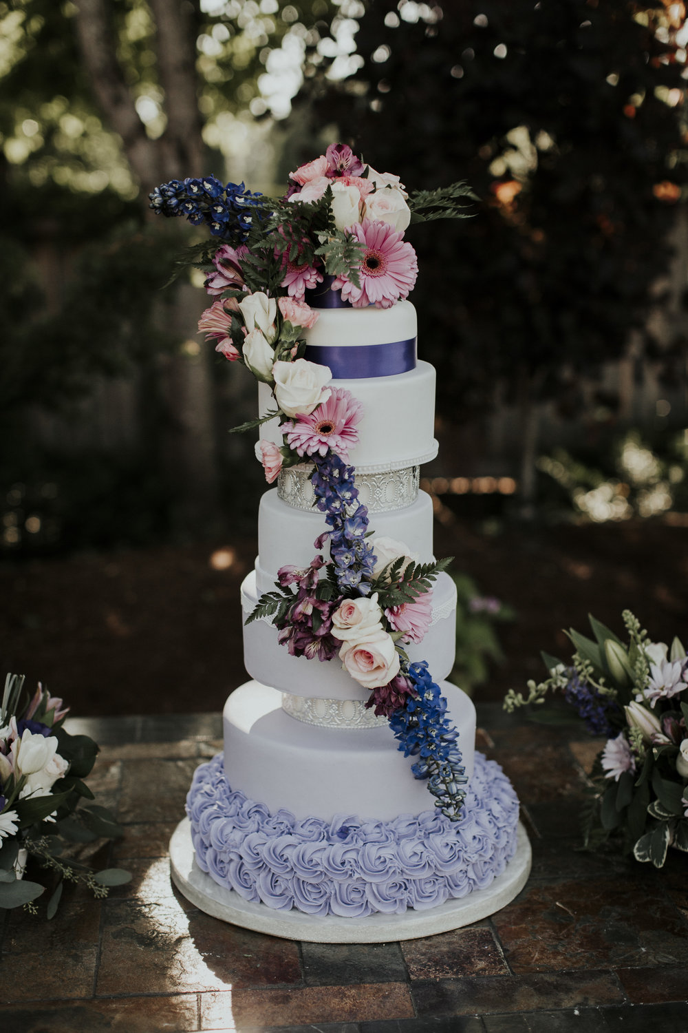 fairytale wedding cake