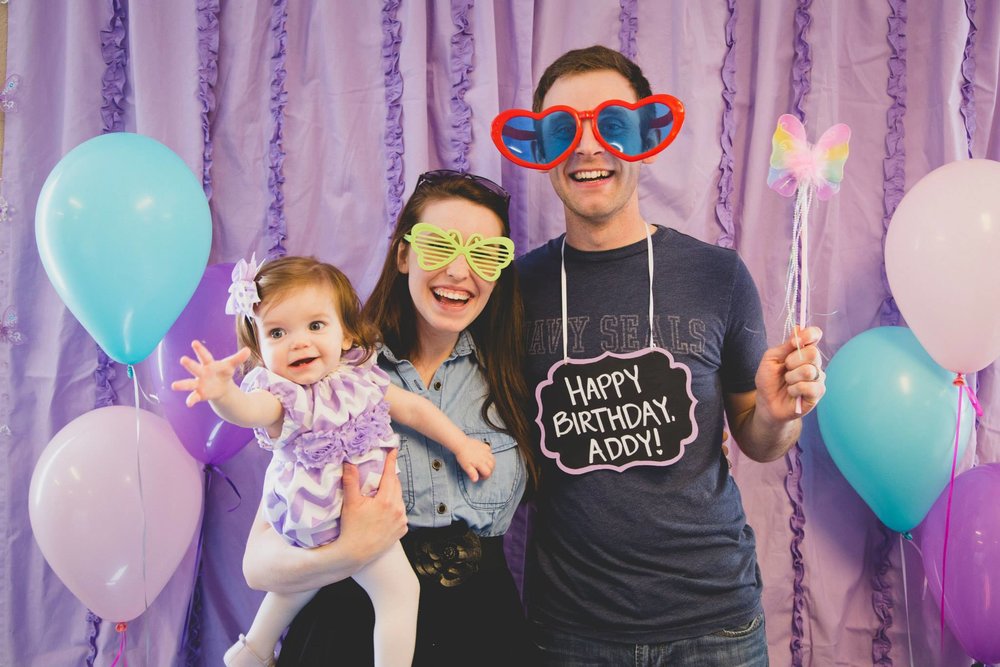 First Birthday Party Photobooth