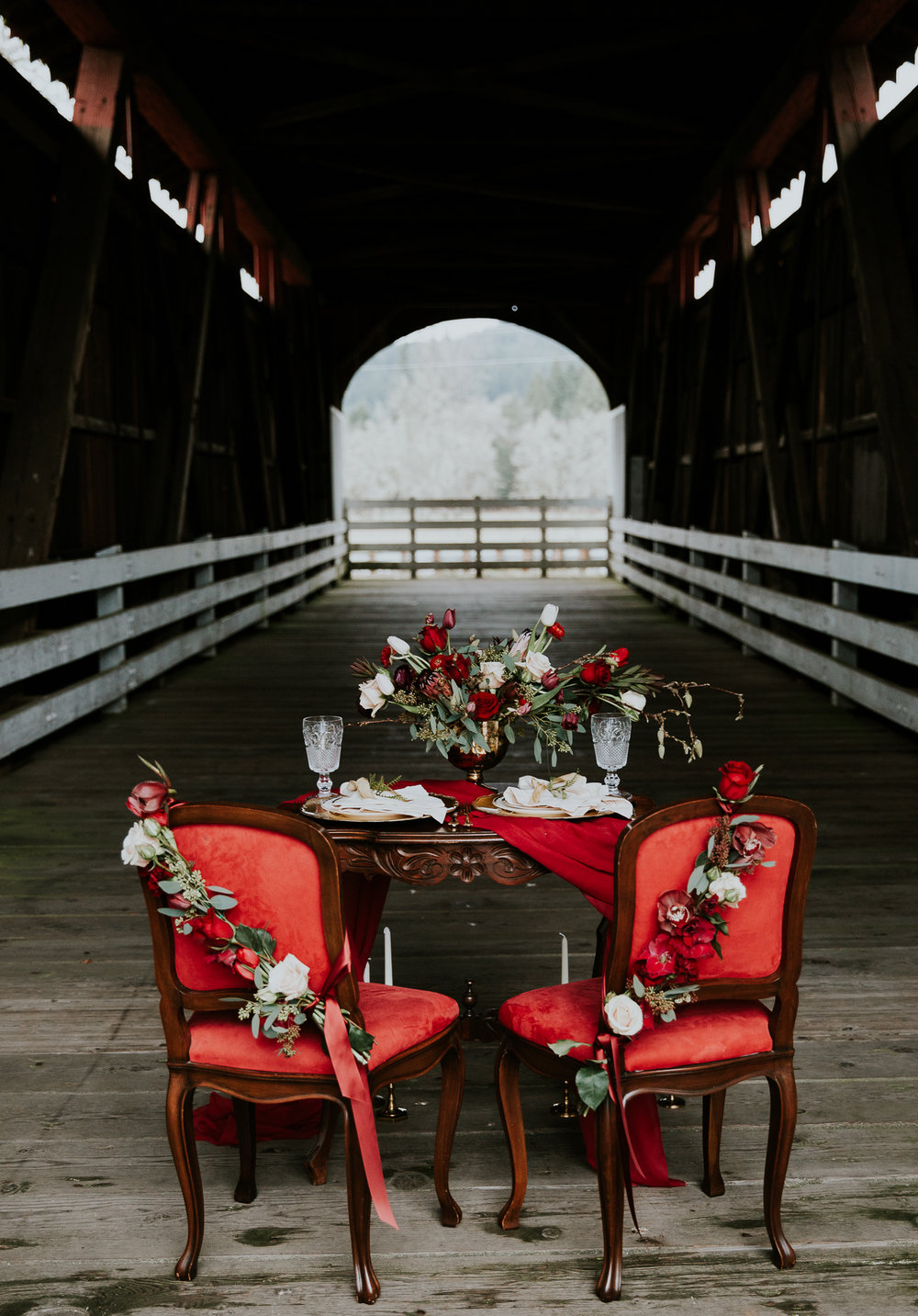 Covered Bridge Wedding Oregon