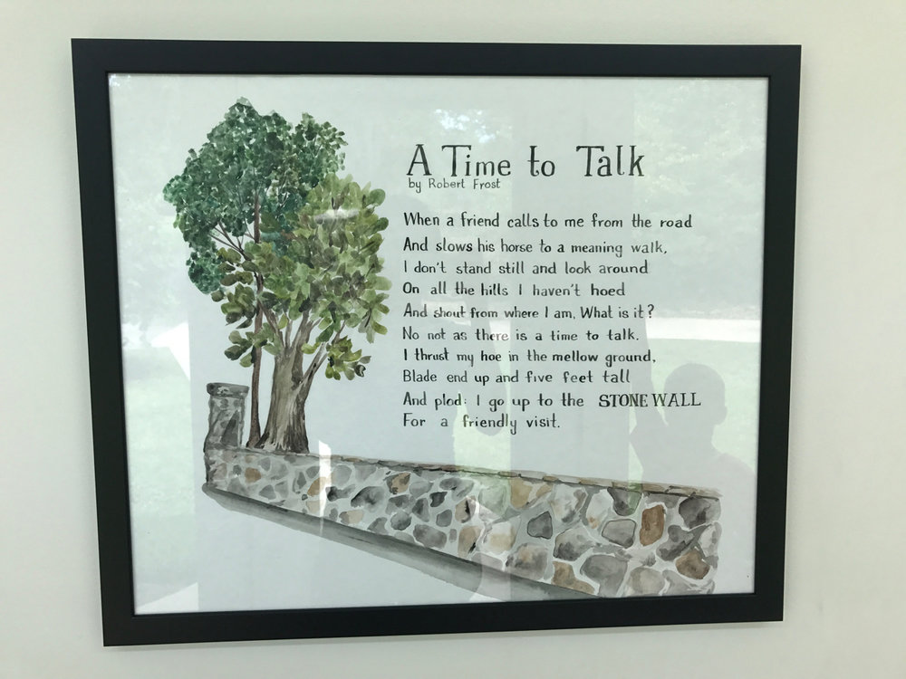 time to talk by robert frost