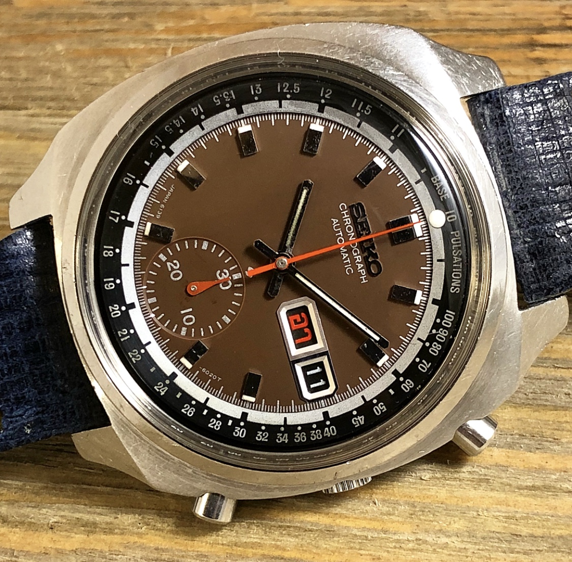 1969 Seiko 6139-6020 Automatic Chronograph 