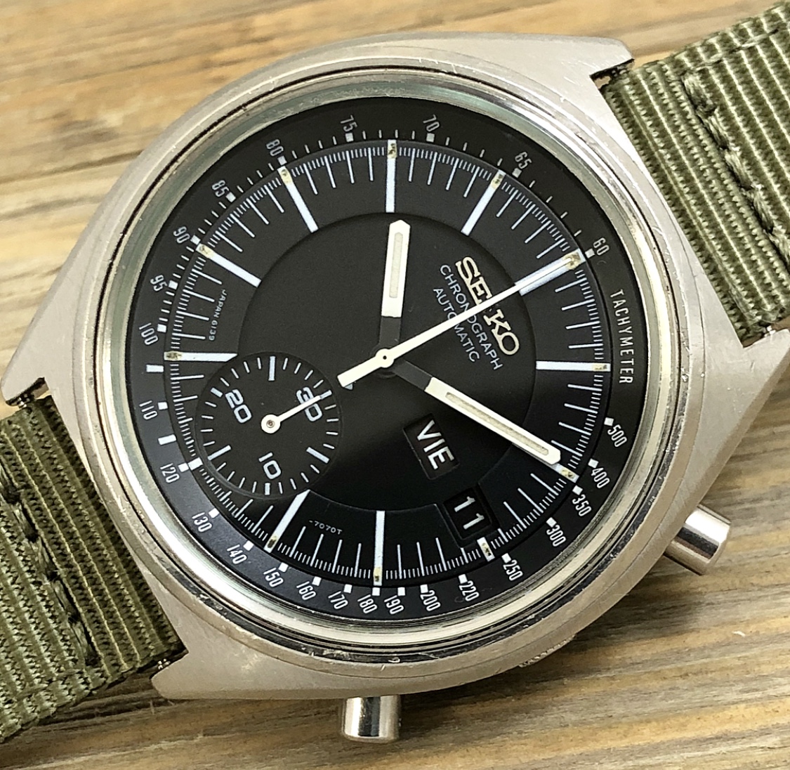 1974 Seiko 6139-7070 Automatic Chronograph “Speedy”