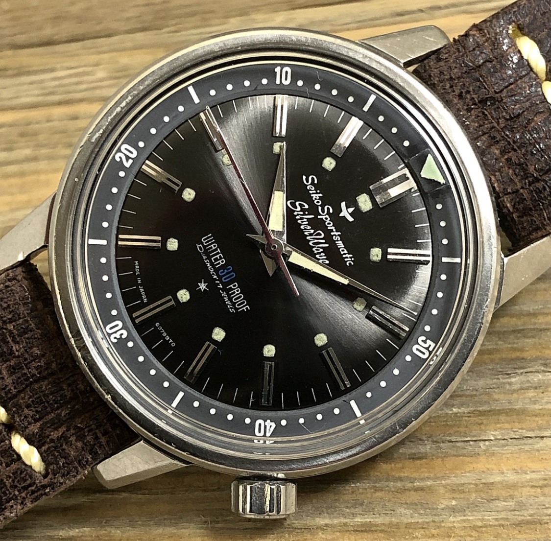 1964 Seiko 69799 Sportsmatic “Silver Wave” 30m Proof