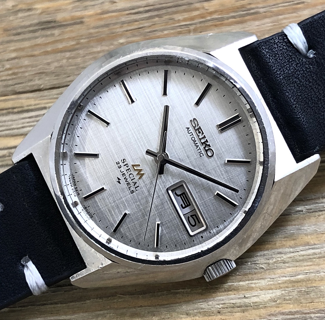 1975 JDM Seiko 5216-8020 Lord Matic “Special” Hi-Beat 28,800 Automatic