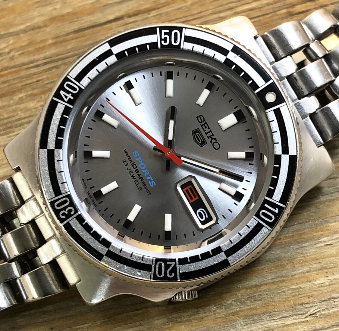 1997 JDM Seiko 7S36-0070 5 Sports 10BAR “Rally” (Re-Issue)