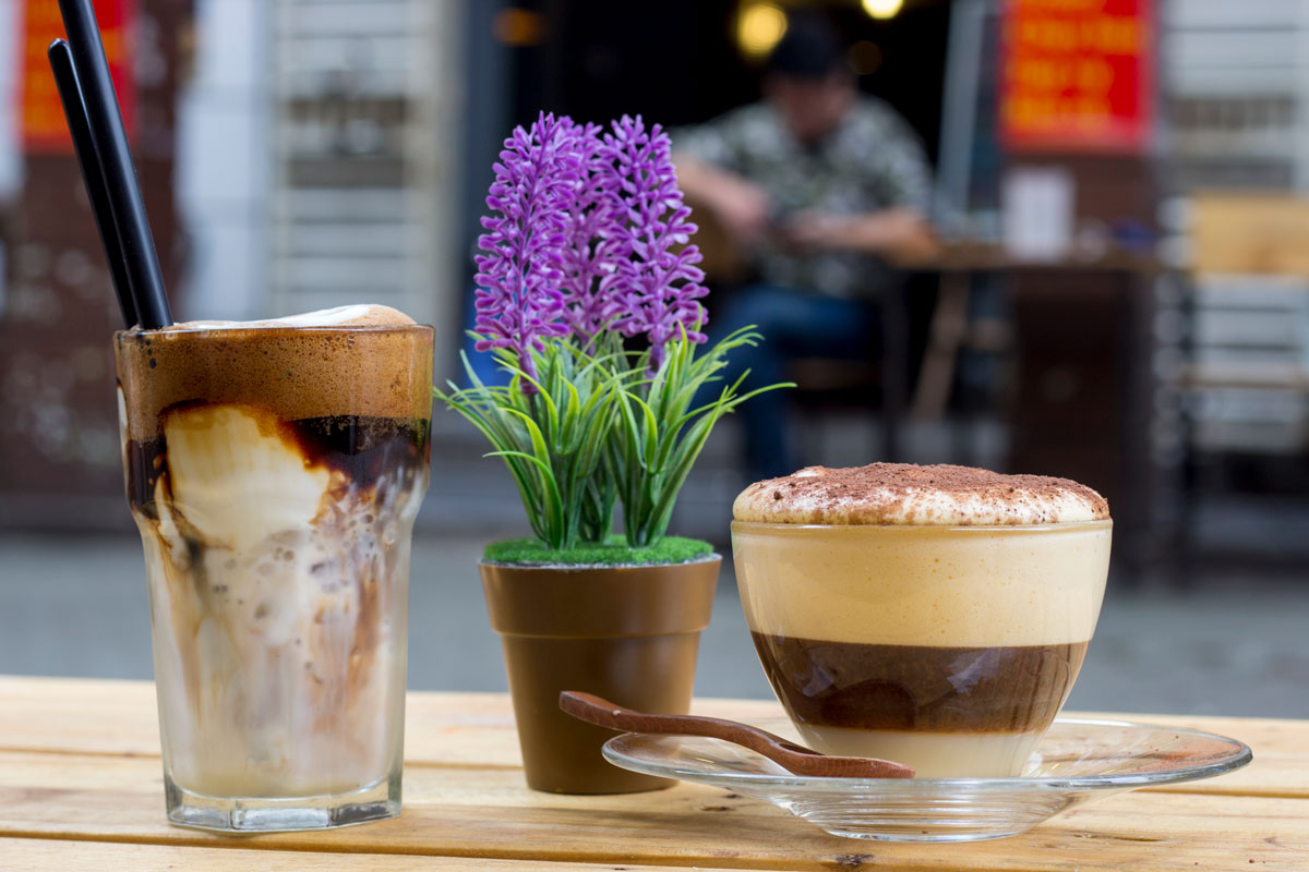 Yogurt Coffee And Egg Coffee In Hanoi French Quarter - TOP 5 Halong Bay Shore Excursions