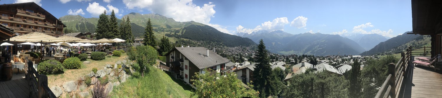 The Chalet d'Adrien, Verbier, during the Tsinandali Summit