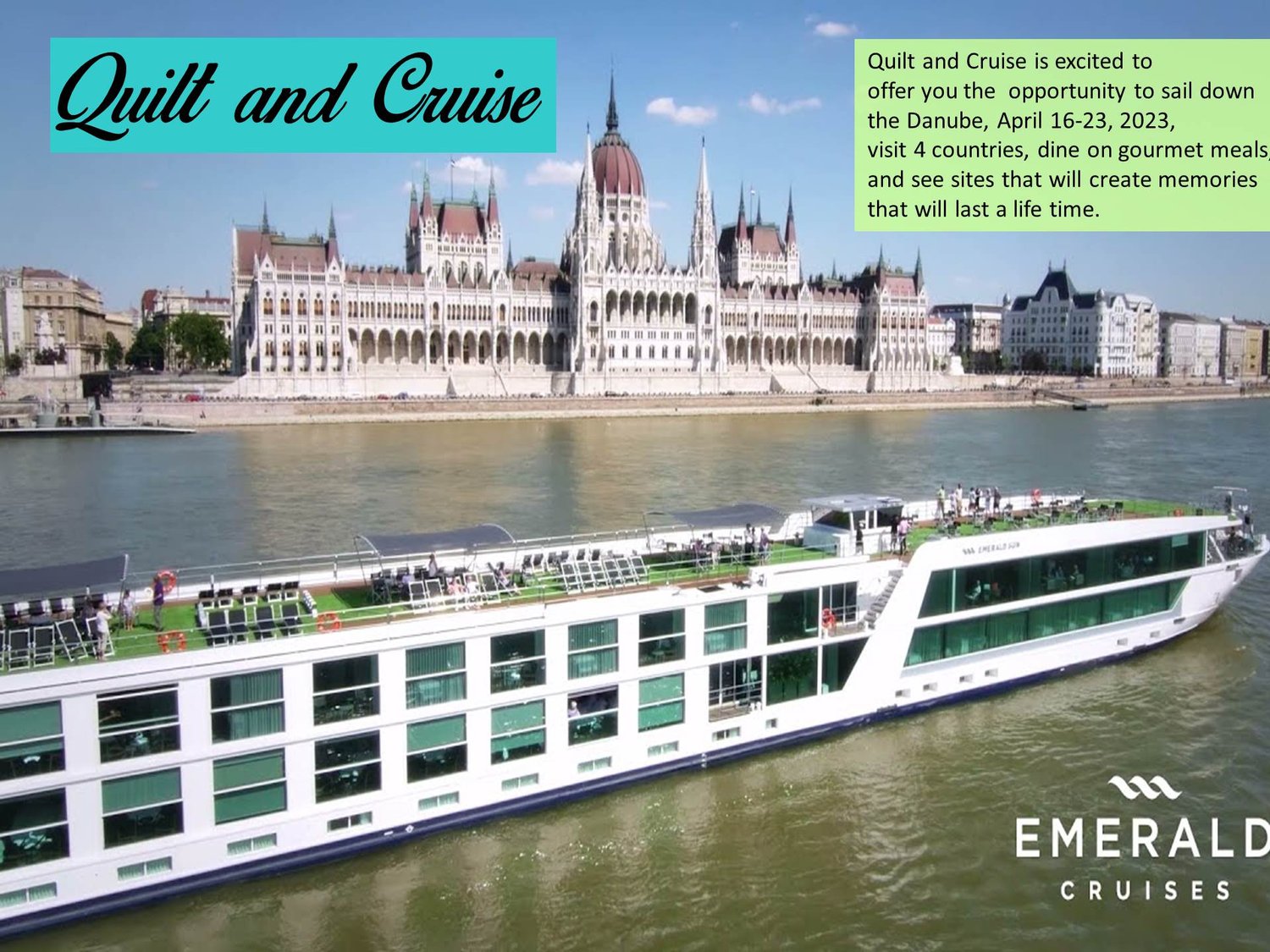 Danube Delights 8 day itinerary , Nuremberg to Budapest — Quilt and Cruise