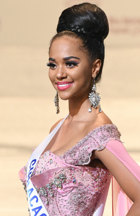 Miss Curacao was the runner-up