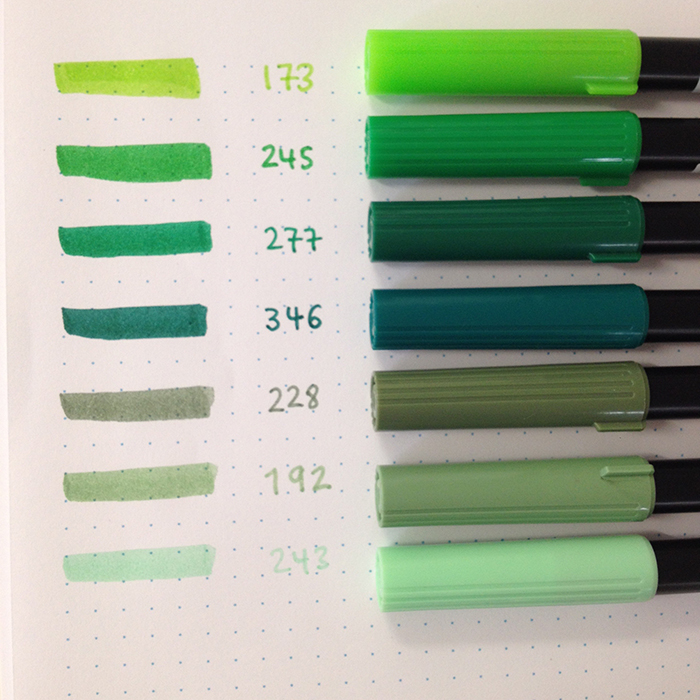 Tombow Dual Brush Pens: In this post, I'll show you the colours I've got, I'll talk about their characteristics and then I'll show you some techniques, so that you get the most out of them. - www.chistina77star.co.uk