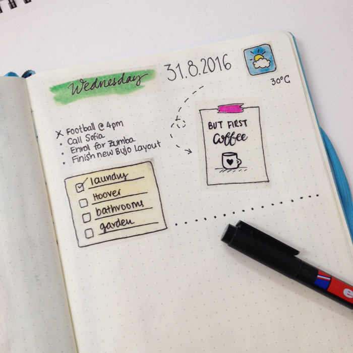 I share with you the way I make my own stickers to use in my bullet journal. It's for those days that you just don't have enough time to doodle anything at all, but you still want to have fun and be creative with your journal. - www.christina77star.co.uk