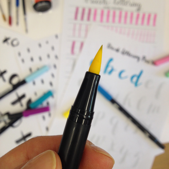 Lettering on Black Paper: Pens & Paints - Lyssy Creates