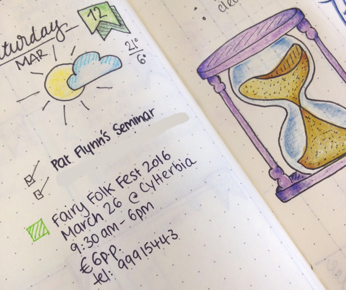 Introducing Calendex as a way for future planning with your bullet journal.