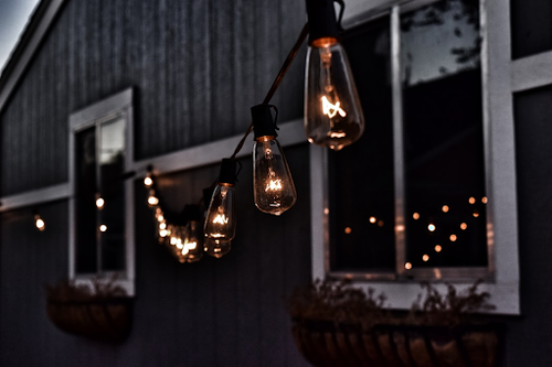 Put out some Edison Bulbs, Tikis, or Solar-powered lights, to really make your back yard GLOW and stand out in the summer
