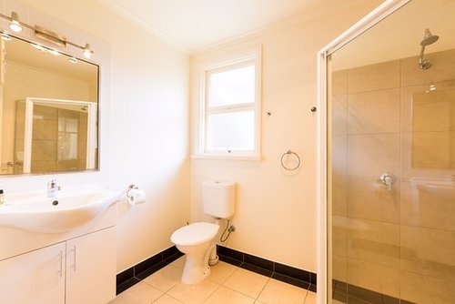Two Bedroom Apartment - Bathroom Image by Graham Apartments