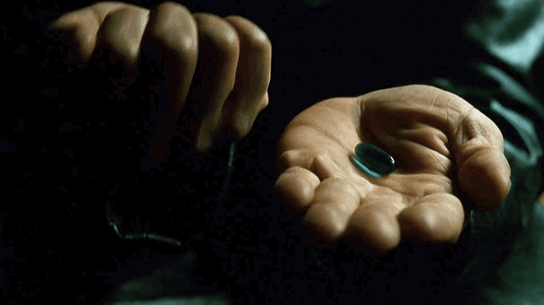 Image result for conscious the matrix gif