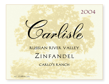 Russian River Valley "Carlo's Ranch" Zinfandel
