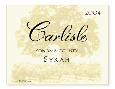 Sonoma County Syrah
