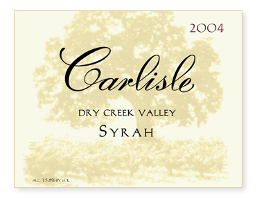 Dry Creek Valley Syrah