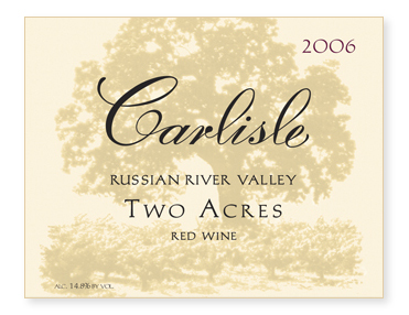 Russian River Valley "Two Acres" Red Wine