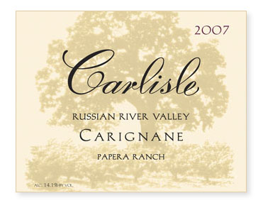 Russian River Valley "Papera Ranch" Carignane