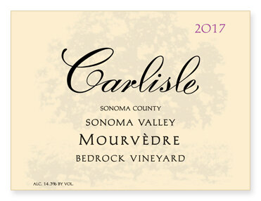Sonoma Valley "Bedrock Vineyard" Mourvèdre