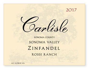 Sonoma Valley "Rossi Ranch" Zinfandel