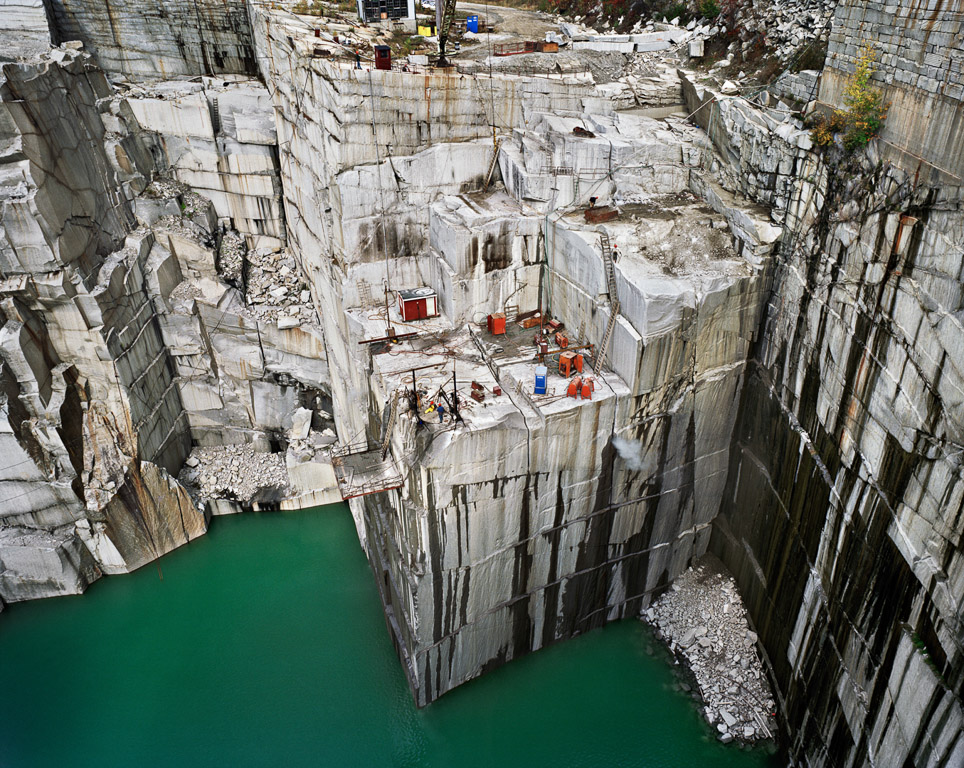   Rock of Ages #7  Active Section, E.L. Smith Quarry, Barre, Vermont, USA, 1991 