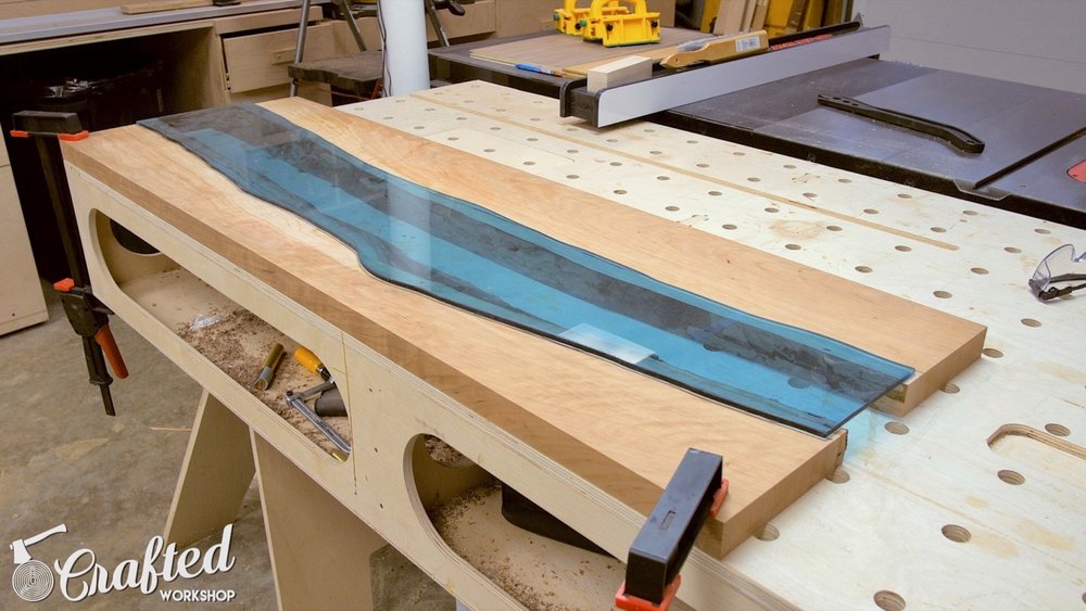How To Build A Live Edge River Coffee Table — Crafted Workshop