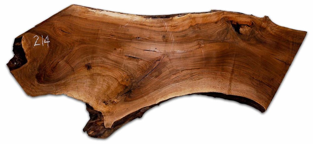 Rough Lumber Walnut Live Edge Slab materials