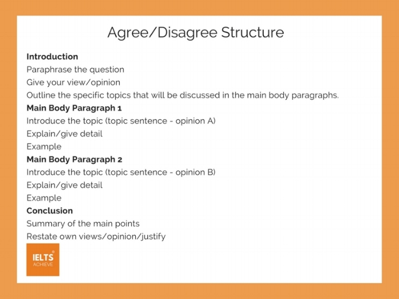 Agree or Disagree Essay Sample | IELTS Essays